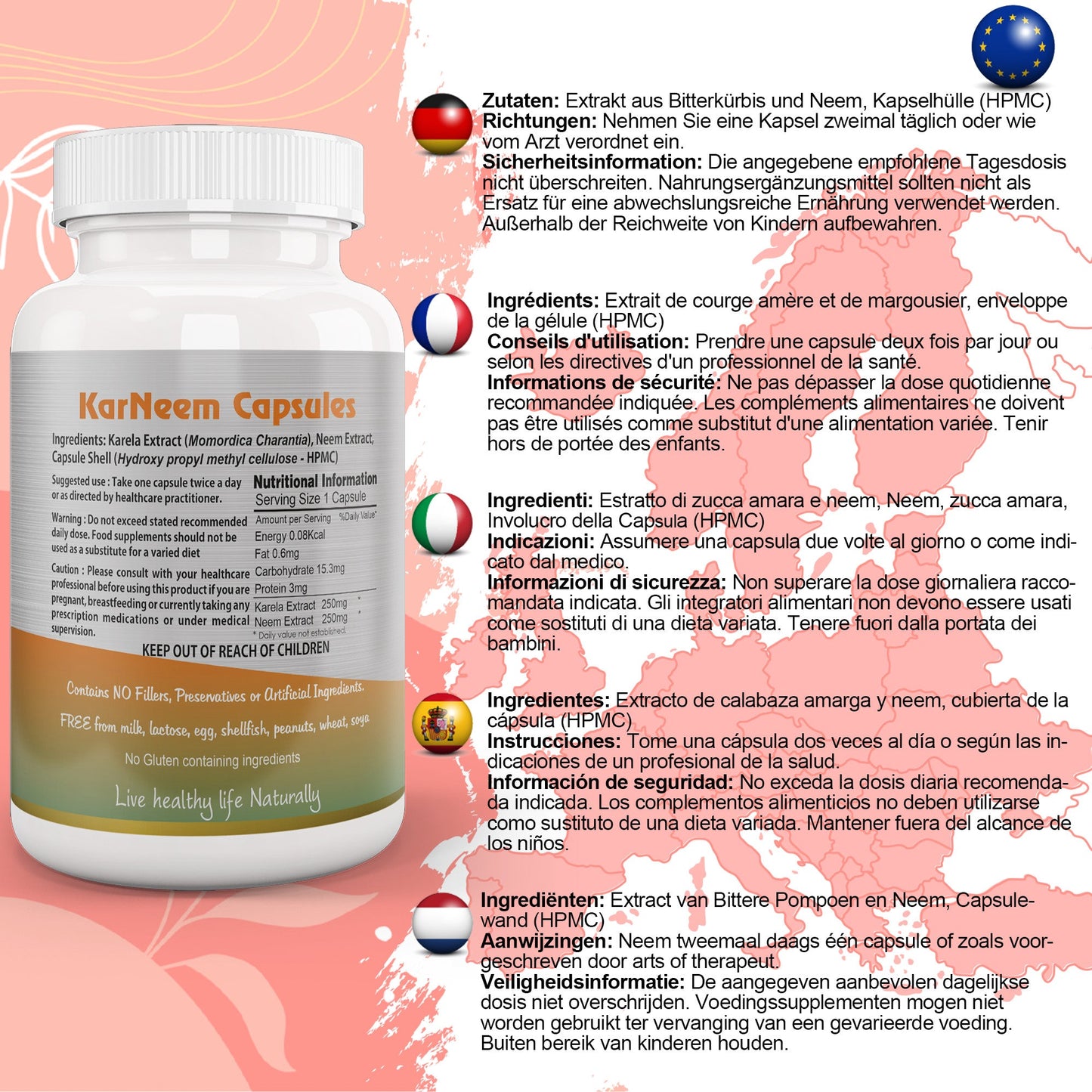 KarNeem (Karela Neem) Capsule-1
