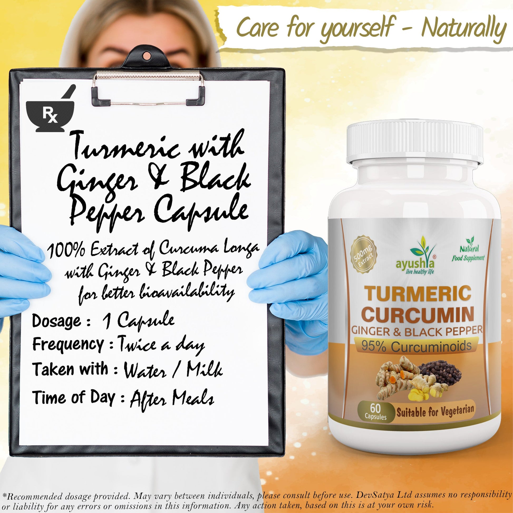 Turmeric with Ginger and Black pepper Capsule-4